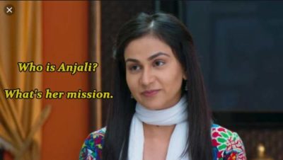 Who is Anjali cast on Mehek zee world